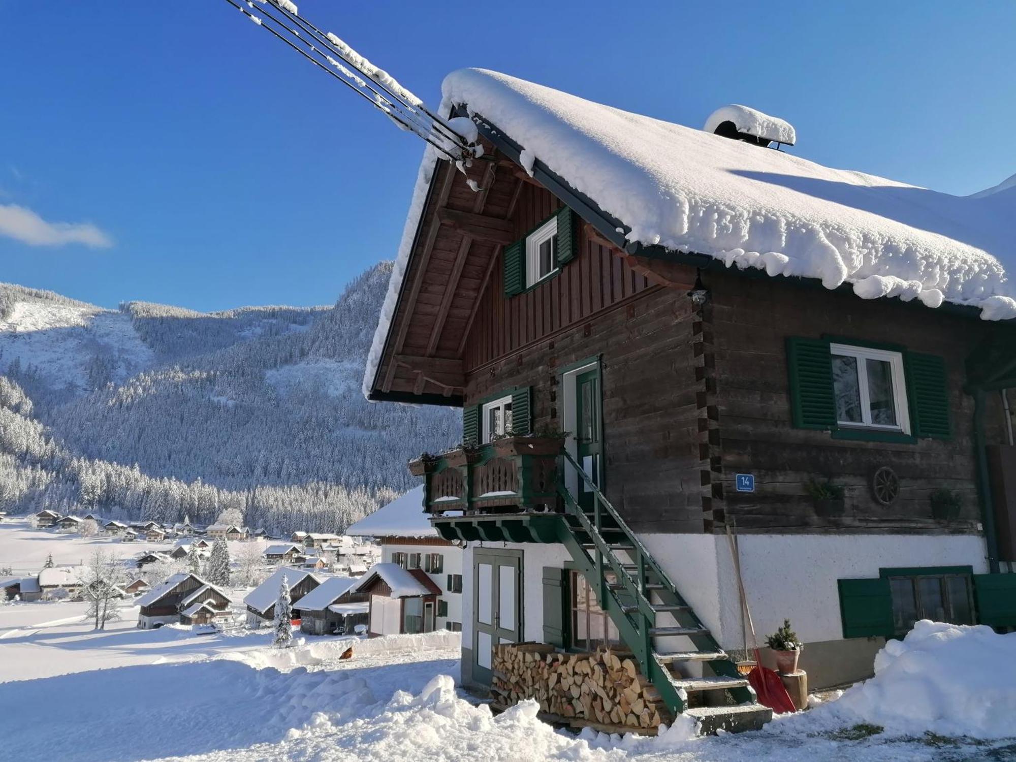 Ferienhaus Asterbach ゴーザウ エクステリア 写真