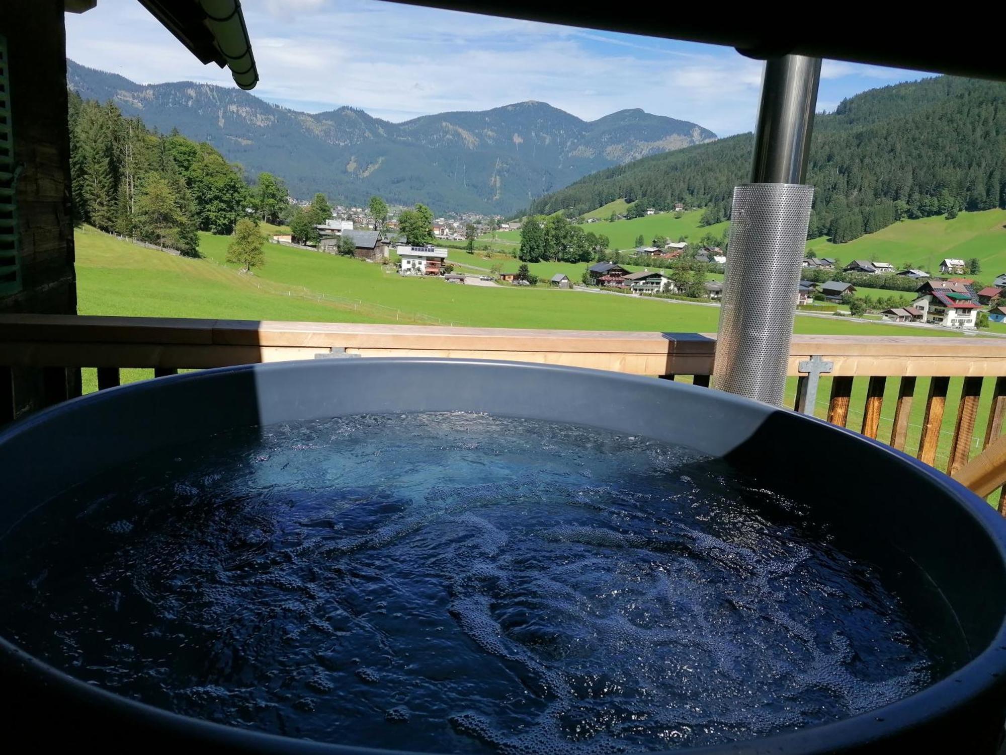 Ferienhaus Asterbach ゴーザウ エクステリア 写真